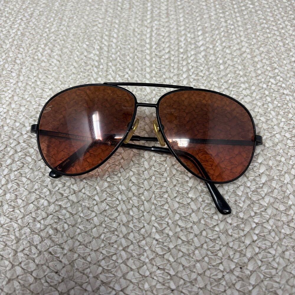 Serengeti Aviator Drivers Sunglasses Polarized Large DR 5223 Black Frame